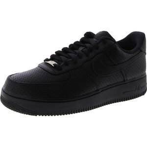 Nike Mens Air Force 1 SP Black Leather Casual And Fashion Sneakers Shoes NWT